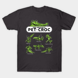 Pet Croc - Walking Foam Toy - Dark T-Shirt